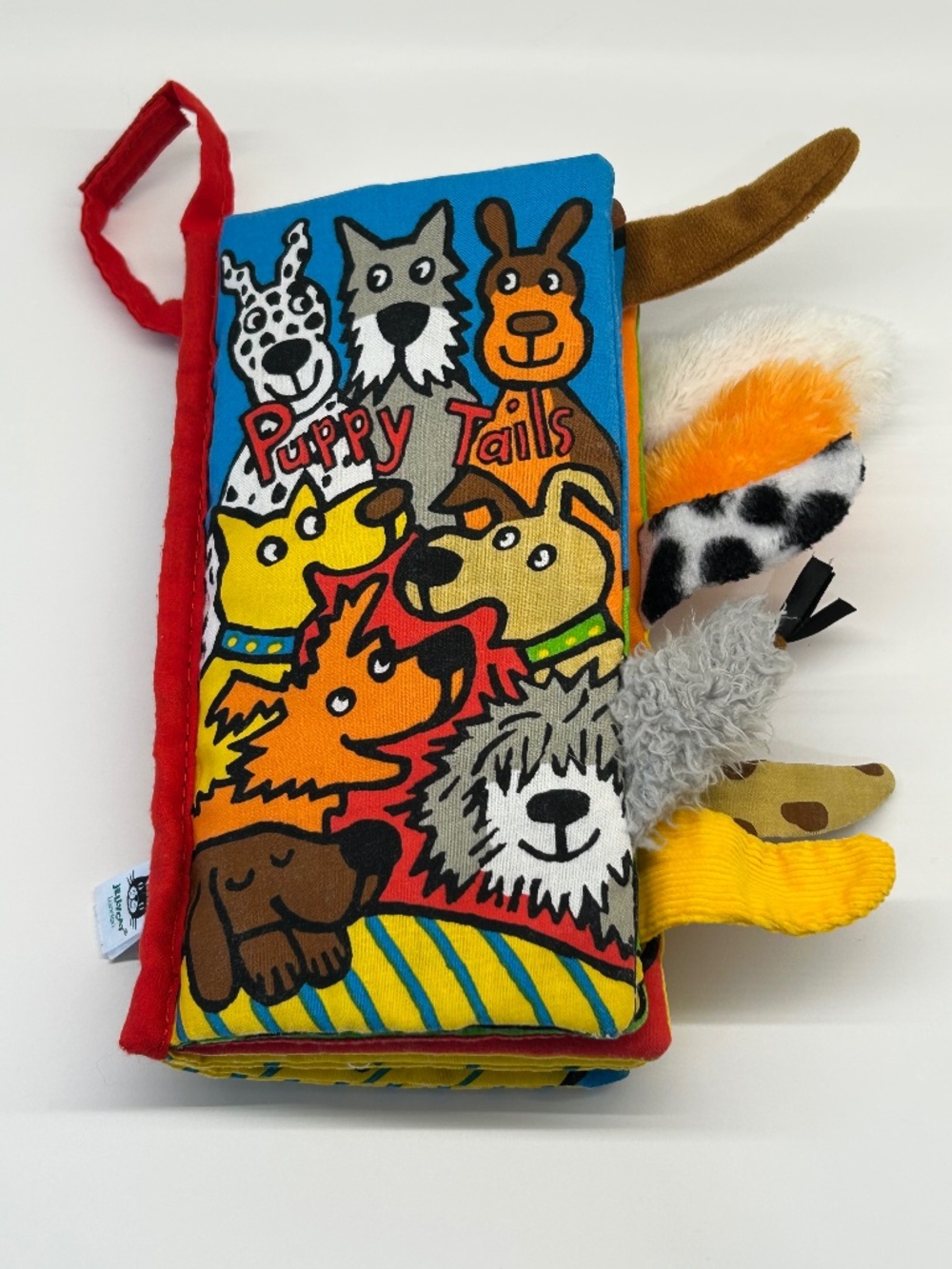 Jellycat Activity Tails Soft Book Series Puppy Tails